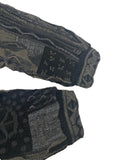 Kapital Pants Vintage Hida Hehong Knitted Retro Patchwork Anti-war Knitted Trousers