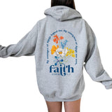 Aesthetic Christian Hoodies Bible Verse Hoodie Women's