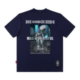 Men T Shirt Men's Short-Sleeved T-shirt Versatile Loose