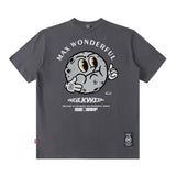 Men T Shirt West Coast Printed Short-Sleeved T-shirt Men and Women Loose Casual Couple