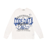 Men Long Sleeve Shirt Long Sleeve Bottoming T-shirt Men's and Women's Loose Top Autumn
