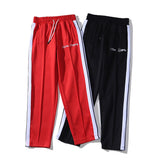 Palm Angle Sweatshirt Black and White Striped Men's and Women's Loose Sports and Leisure Jacket