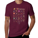 A To Z Astrophysics Funny Space Objects Science T-Shirt