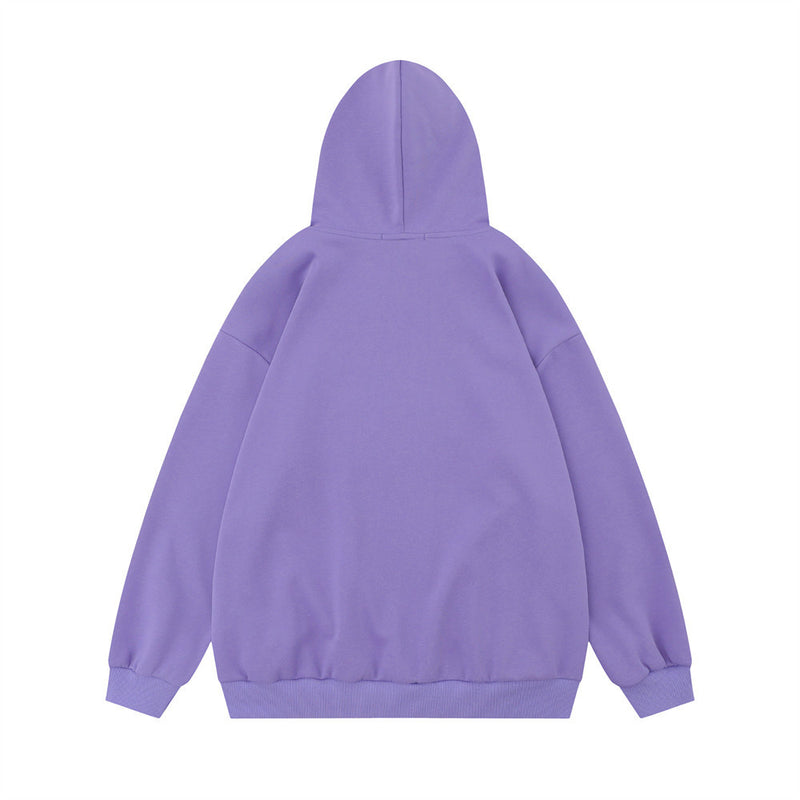 Men Hoodie Graffiti Printing Hooded Sweater Long Sleeve Loose Hoodie