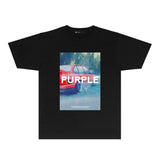 Purple Brand T Shirt Short Sleeve T-shirt Blouse