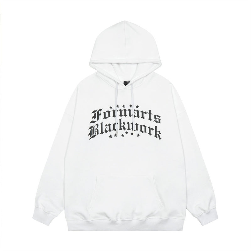 Men Hoodie Hooded Sweater Long Sleeve Loose Pullover Top