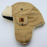 Carhartt Hat Solid Color Simple Warm Lamb Fleece Cold Cap