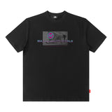 Men's T Shirt Printed Top T-shirt Men's and Women's Loose Short Sleeve