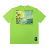 Men T Shirt Short-Sleeved T-shirt Hip Hop Vibe Style Casual All-Matching Men