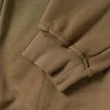 Men Fleece Lined Hoodie Fall/Winter Hoodie Men's Gradient Letter Embroidery Zipper Jacket