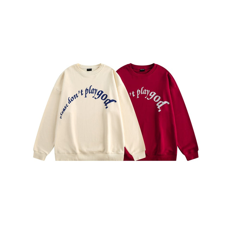Unisex Hoodie National Fashion Retro Sweater Men's Autumn Couple Casual