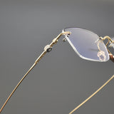 CHH Chrome Hearts Glasses Pure Titanium Ultra Light Business Glasses Frame