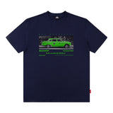 Men T Shirt Cartoon Printed Short-Sleeved T-shirt Men and Women Street Cotton Casual