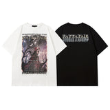 Men T Shirt Hip Hop Short Sleeve T-shirt Men's National Fashion Brand European and American