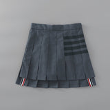 Women Skirt Women's Spring and Summer Preppy Style Pleated Skirt