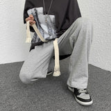 Men Sweatpants Autumn Sweatpants Men's Loose Straight Sports Casual