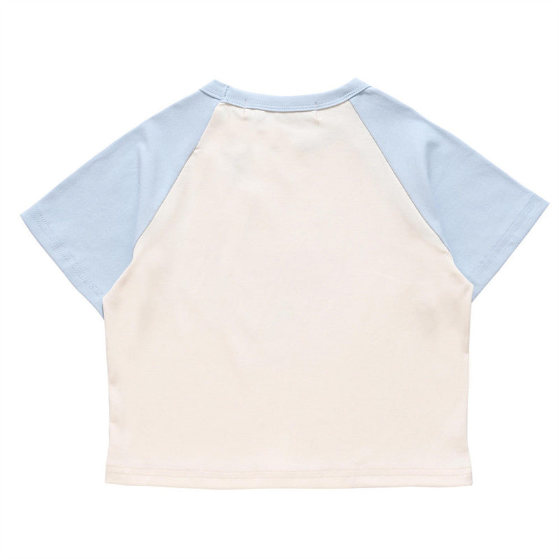 Women T-shirt Multicolor Printing Short-Sleeved T-shirt for Girls