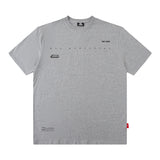 Men T Shirt Letter Print Summer Short-Sleeved T-shirt Men's Loose