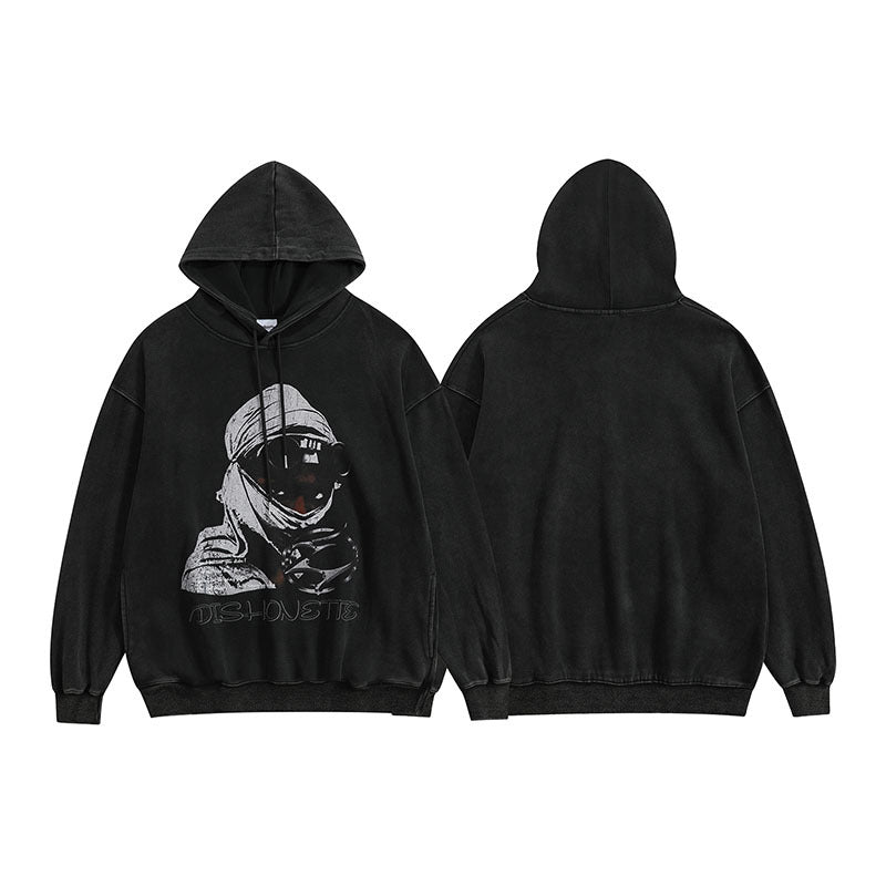 Unisex Vintage Hoodie Sweater Men's and Women's Vintage