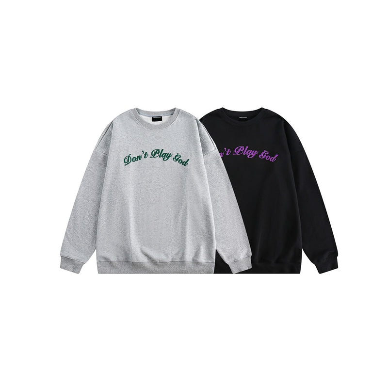 Unisex Hoodie Autumn National Fashion Retro Sweater Crew Neck Top Coat Men