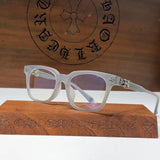 CHH Chrome Hearts Glasses Classic Large Frame Simple and Generous Retro and Luxury