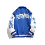 Varsity Jacket Vintage Fall Loose Baseball Uniform