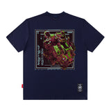 Men T Shirt Printed Short-Sleeved T-shirt Boys Casual Loose Summer