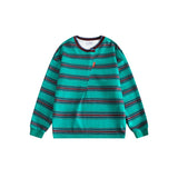 Unisex Hoodie Vintage Campus Style Crew Neck Sweater Men's and Women's Top Jacket