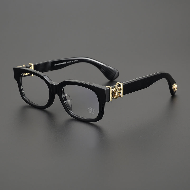 CHH Chrome Hearts Glasses Plain and Versatile Full Frame Myopia Glasses Frame