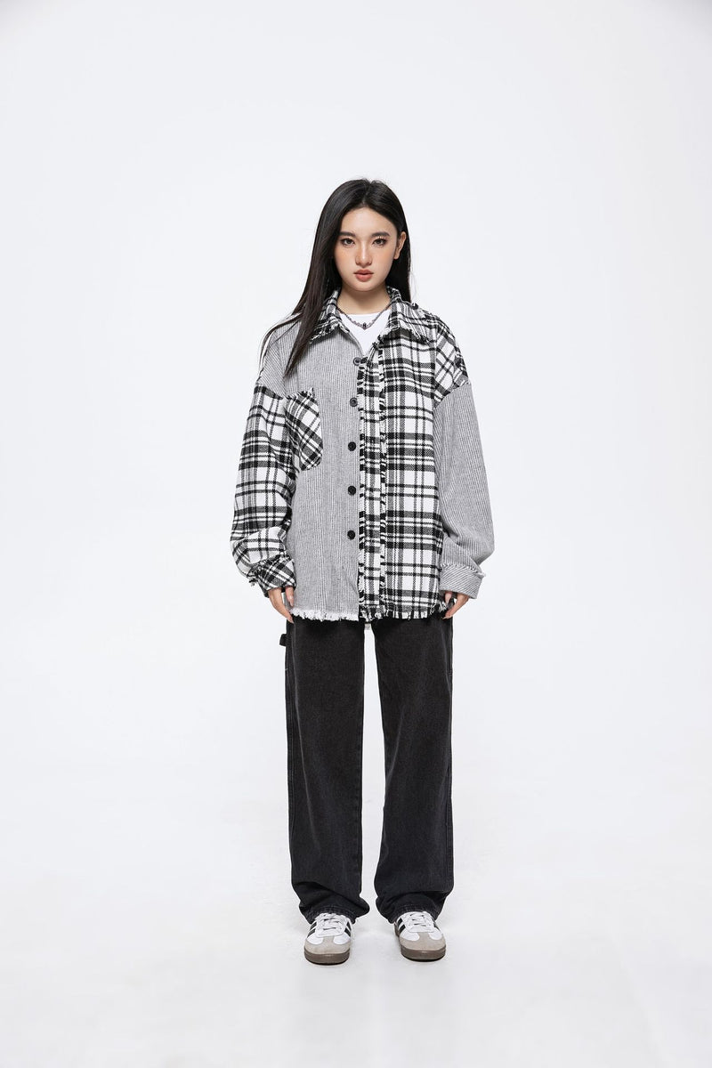 Unisex Jacket Autumn Retro Multi-Color Coat Women's Clothing