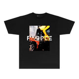 Purple Brand T Shirt Short Sleeve T-shirt Blouse