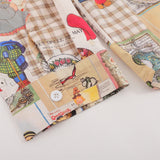 Men Long Sleeved T Shirt Printed Shirt Spring and Autumn Long Sleeve Casual Loose Men's Ins