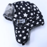 Bathing Ape Hat Outdoor Cycling Windproof Ears Thickened Thermal Pilot Cap