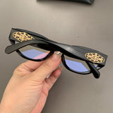 CHH Chrome Hearts Glasses Versatile Plain Vintage Coarse Myopia Glasses Frames