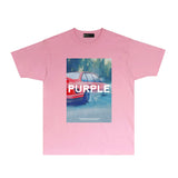 Purple Brand T Shirt Short Sleeve T-shirt Blouse