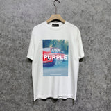 Purple Brand T Shirt Short Sleeve T-shirt Blouse