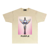 Purple Brand T Shirt Short Sleeve T-shirt Blouse