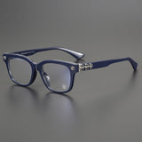 CHH Chrome Hearts Glasses Frame Large Frame Myopia Glasses Optical Anti-Blue Light