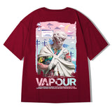 Hip Hop Short Sleeve Trendy Print T-Shirt Loose Couple