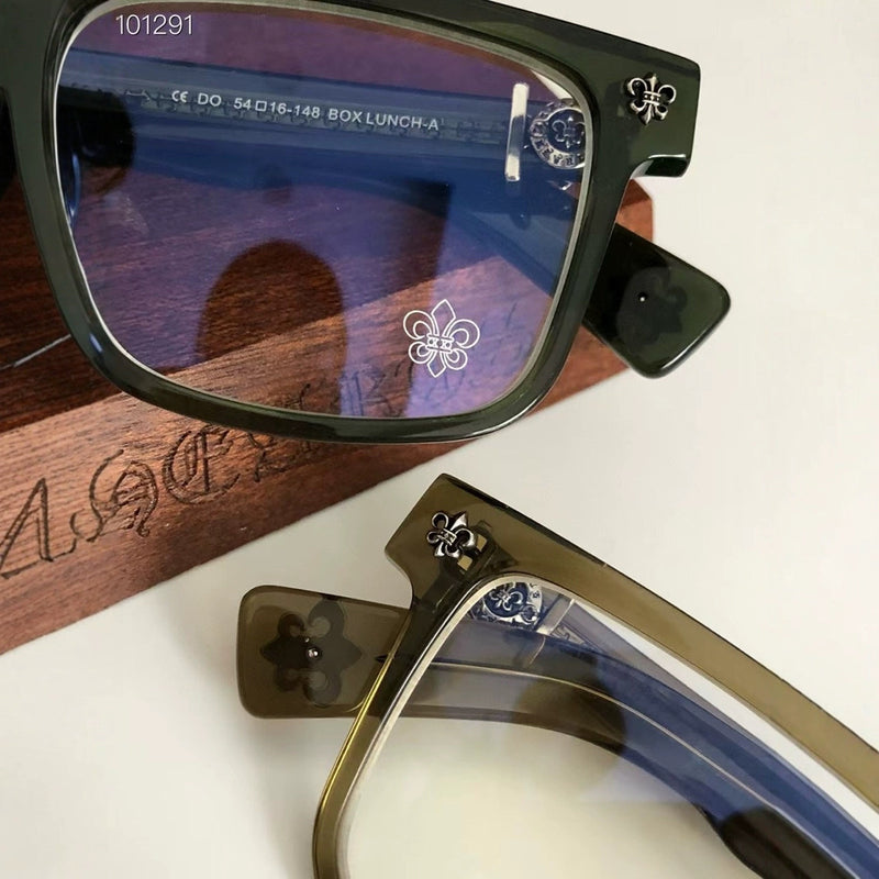 CHH Chrome Hearts Glasses Modify Face Shape No Glasses Myopia Glasses Frame