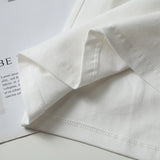 Women T-Shirt round Neck Short Sleeve Women Loose White T-shirt