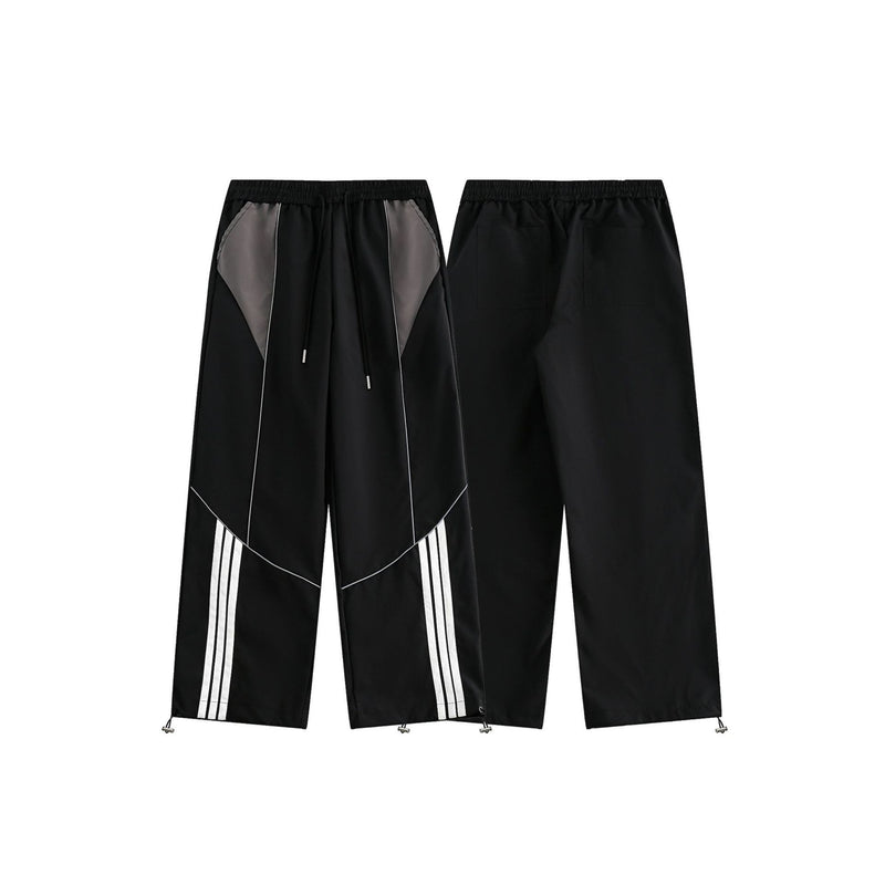 Unisex Pants Fall Side Striped Casual Trousers
