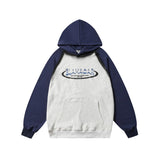 Men Hoodie Airbrush Outline Printed Hoodie