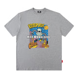 Men T Shirt Short Sleeve T-shirt Men and Women Loose