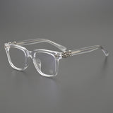 CHH Chrome Hearts Glasses Frame Square Myopia Glasses Frame Optical Anti-Blue Glasses