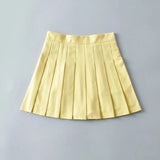 Women Skirt Preppy Style Skirt Women's Pleated Skirt