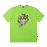 Men T Shirt Hiphop Street Printing Short-Sleeved T-shirt Men and Women Couple