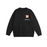 Unisex Sweatshirt Fall V-neck Cardigan Knitted Sweater