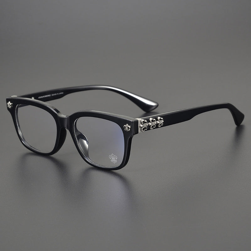 CHH Chrome Hearts Glasses Frame Large Frame Myopia Glasses Optical Anti-Blue Light