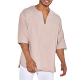 Men T Shirt Top Street Fashion Casual Loose T-shirt